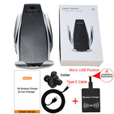 Wireless Car Charger Automatic Clamping
