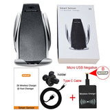 Wireless Car Charger Automatic Clamping